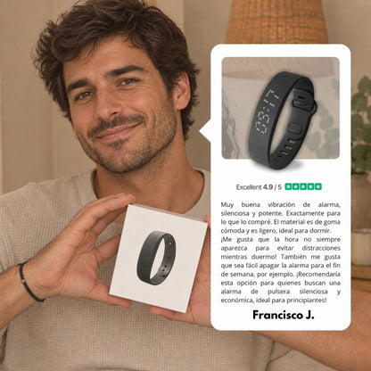 Respirum® Pulsera despertador con vibración silenciosa