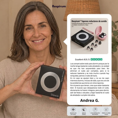 Respirum® Tapones reductores de sonido