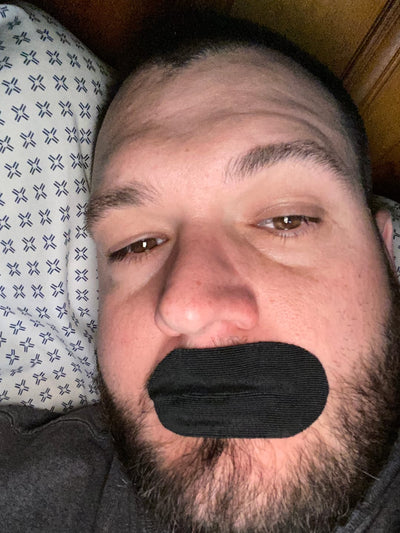 Cinta bucal, mouth tape para dormir