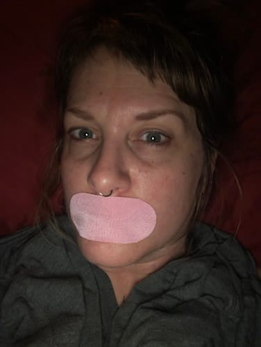 Cinta bucal, mouth tape para dormir