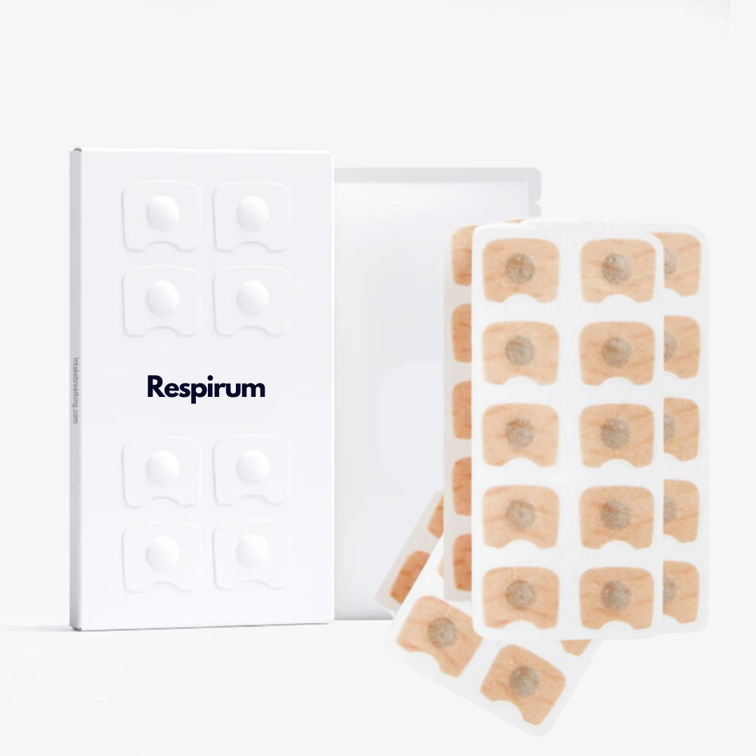 Respirum® Recambios adhesivos para tira nasal.