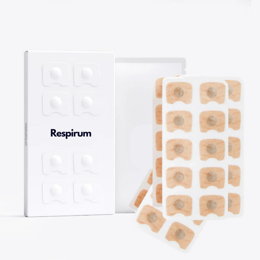 Respirum® Recambios adhesivos para tira nasal.